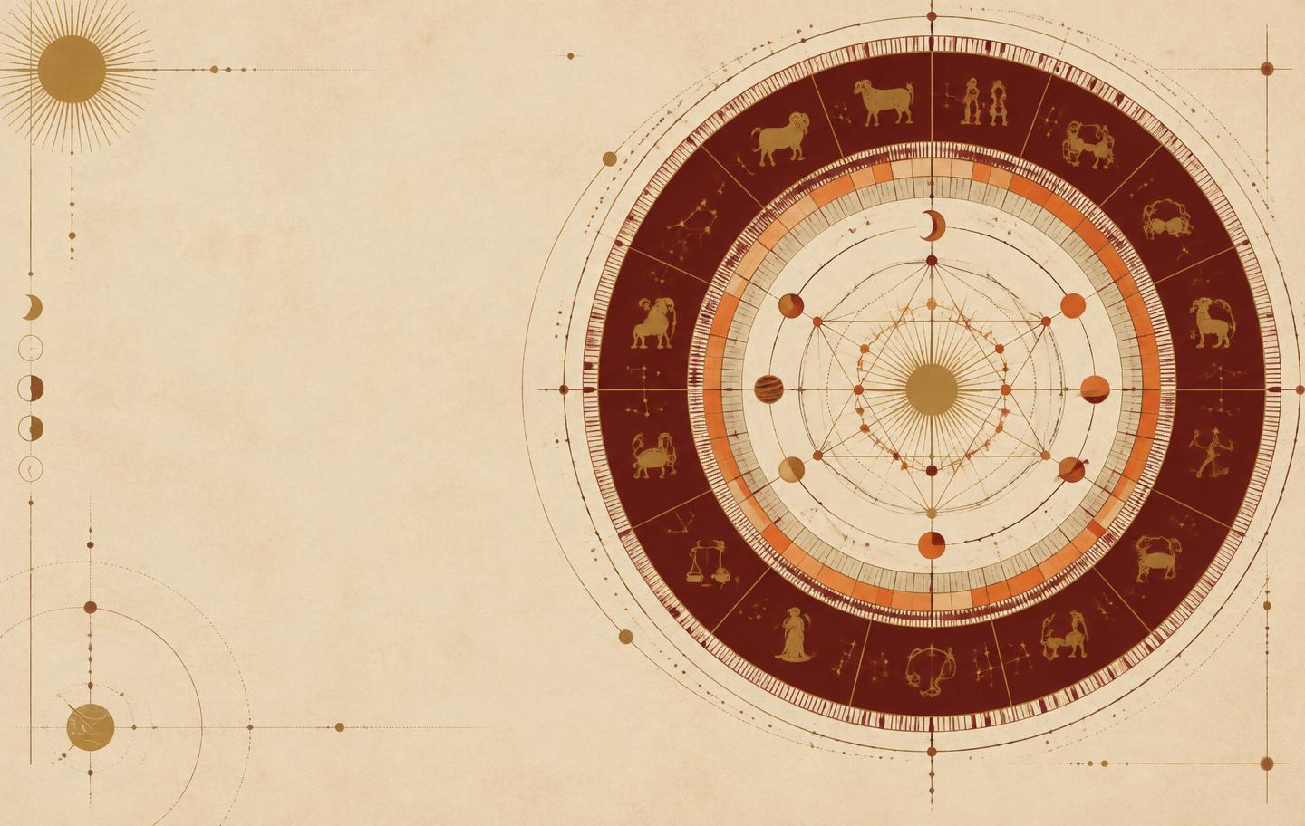 Nakshatra and sub-lord divisions represented through precise celestial geometry